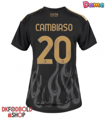 Juventus Andrea Cambiaso #20 Tredje trøje Dame 2026-27 Kort ærmer Juventus Andrea Cambiaso #20 Tredje trøje Dame 2026-27 Kort ærmer